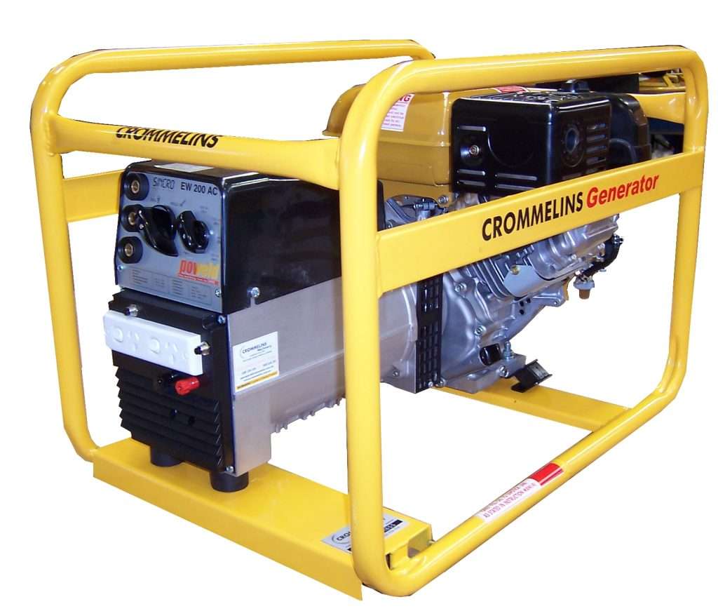 Crommelins Welder Generator Petrol 200amp