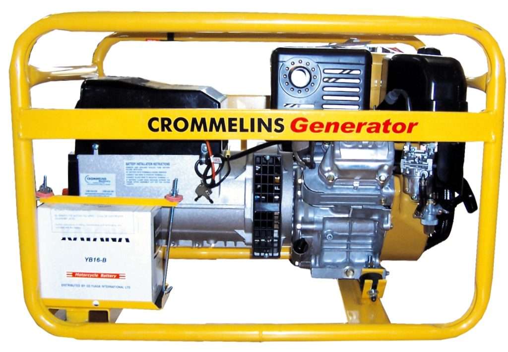 Crommelins Welder Generator Petrol Electric Start 200amp