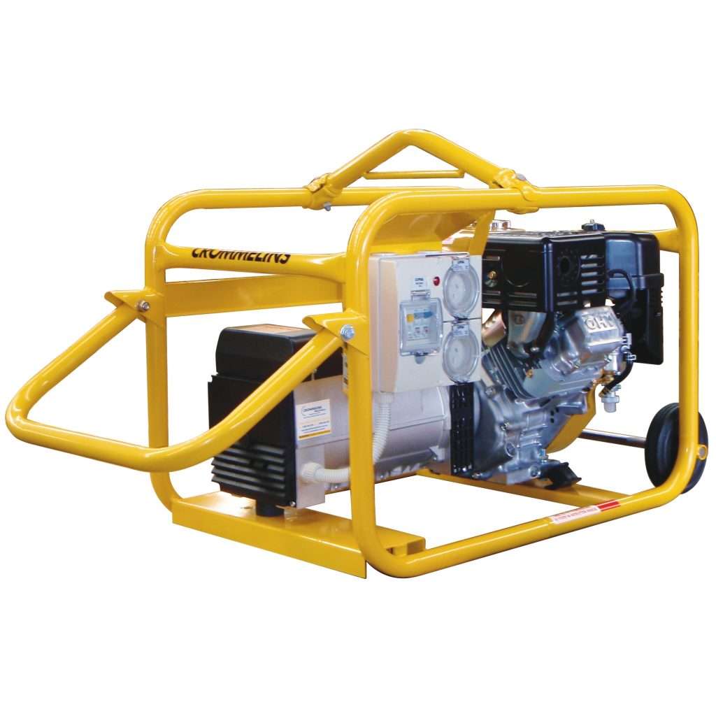 Crommelins Generator Petrol Hirepack 6800w