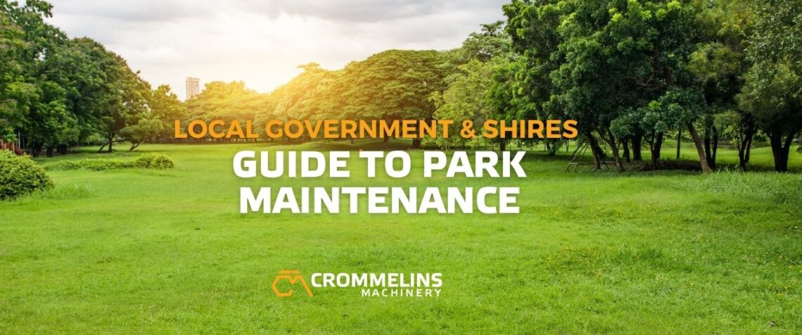 Blog article covers CM 11 Quick Guide to Park Maintenance for Local Government and Shires 1