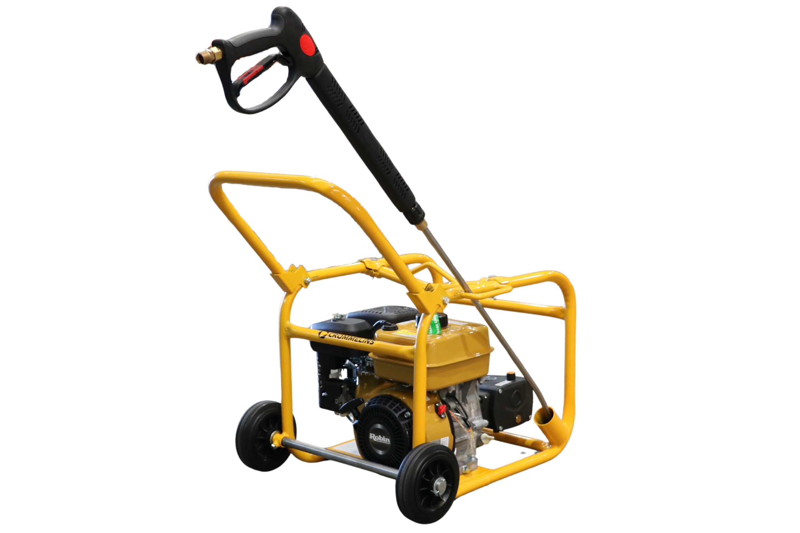 Crommelins Compact Pressure Cleaner Petrol 3000psi CPC3000CRP from the back Crommelins Compact Pressure Cleaner Petrol 3000psi CPC3000CRP from the back