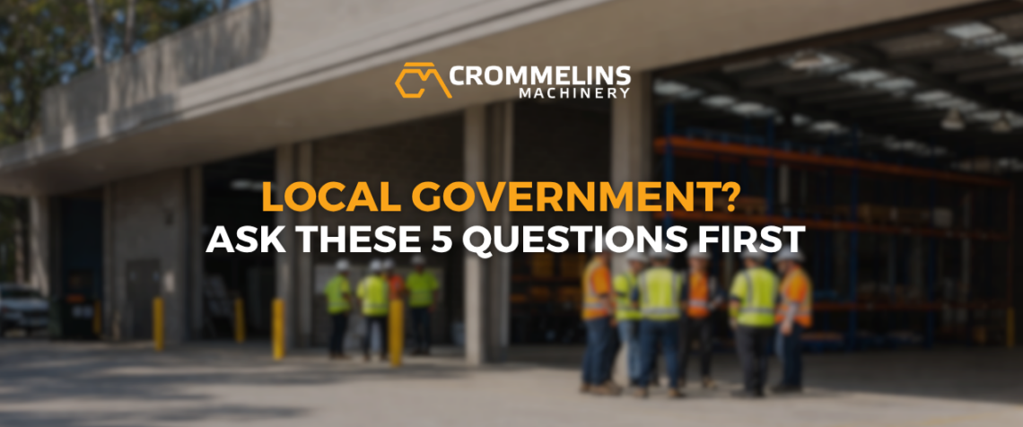 Cover Image Buying Machinery for Local Government? Ask These 5 Questions First 2 Cover Image Buying Machinery for Local Government? Ask These 5 Questions First 1